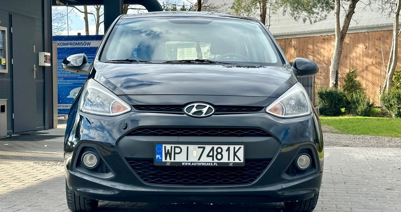 Hyundai i10 cena 32900 przebieg: 155000, rok produkcji 2014 z Warszawa małe 154